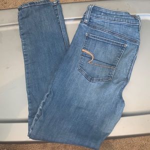 american eagle jeans size 12 long (jegging)